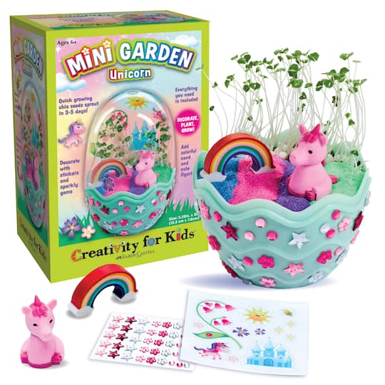 Faber-Castell&#xAE; Creativity for Kids&#xAE; Mini Garden Unicorn